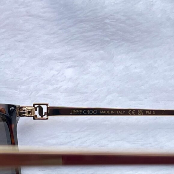 Jimmy Choo Sunglasses - Havana & Black - Picture 4 of 5